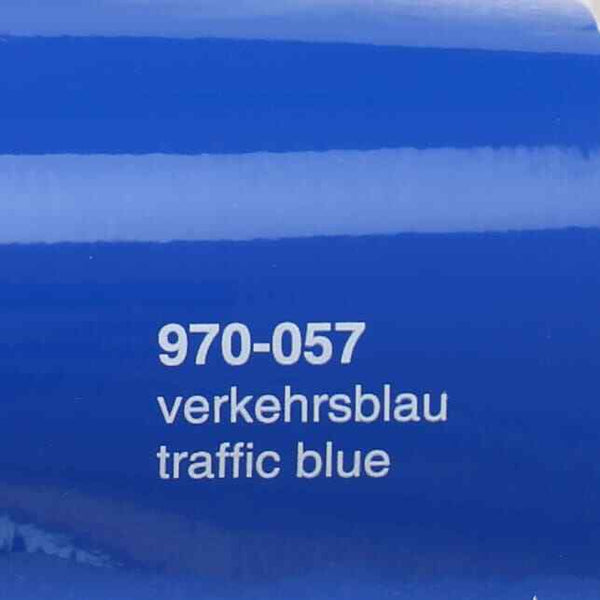 Oracal 970 057 Blu Traffico Pellicola Wrapping Professionale Lucida Auto