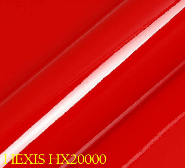 HEXIS HX20485B Pellicola Car Wrapping Rosso Fuoco Lucido