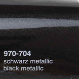 Oracal 970 704 Nero Metallizzato Pellicola Wrapping Professionale Lucida Auto