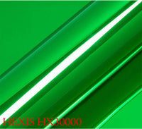 HEXIS HX30SCH04B Pellicola Car Wrapping Verde Lucido Cromato