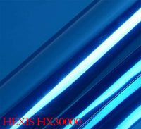 HEXIS HX30SCH05B Pellicola Car Wrapping Blue Lucido Cromato