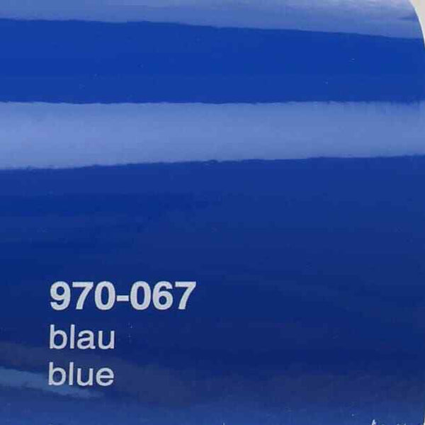 Oracal 970 067 Blu Pellicola Wrapping Professionale Lucida Auto