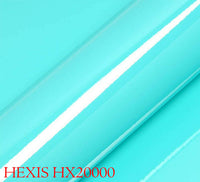 HEXIS HX20BTIB Pellicola Car Wrapping Blue Turchese Lucido
