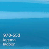 Oracal 970 553 Celeste Azzurro Lagon Pellicola Wrapping Professional Lucida Auto