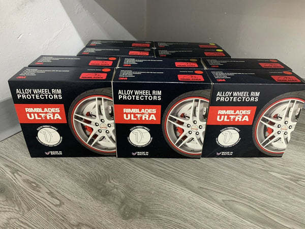 Rimblades Ultra Rosso Cerchi Alloy Wheel Rim Protectors tape guard Protezione