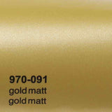 Oracal 970 091 Oro Metallizzato Opaco Pellicola Wrapping Professional