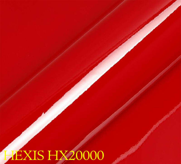 HEXIS HX20186B Pellicola Car Wrapping Rosso Rubino Lucido