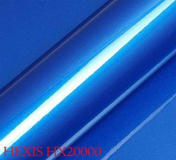 HEXIS HX20P004B Pellicola Car Wrapping Blue Apollo Lucido