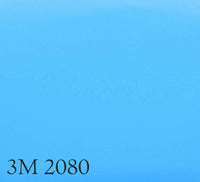 3M 2080 M67 Pellicola Car Wrapping Blue Opaco Riviera Celeste Riposizionabile