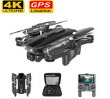 Drone GPS RC con videocamera 5G RC Quadcopter HD 4K WIFI FPV pieghevole Off-Poin