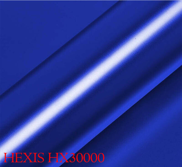 HEXIS HX30SCH05S Pellicola Car Wrapping Blu Cromo Satinato Cromato