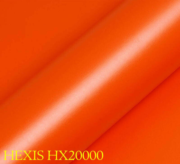 HEXIS HX20165M Pellicola Car Wrapping Rosso Mandarino Opaco