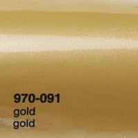 Oracal 970 091 Oro Metallizzato Pellicola Wrapping Professionale Lucida Auto