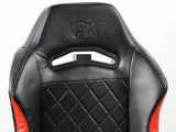 Sedia da gioco eGame Seats eSports  London nero/rosso