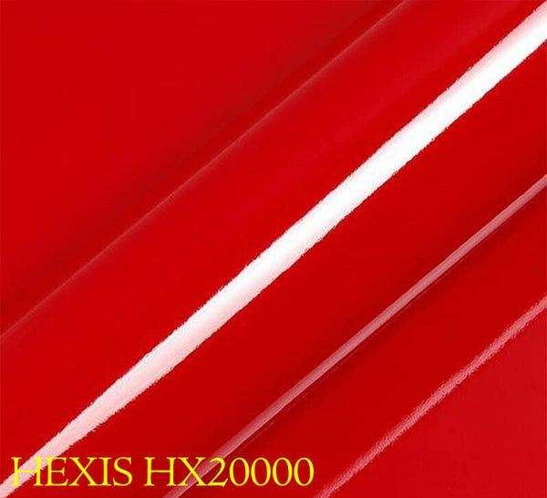 HEXIS HX20200B Pellicola Car Wrapping Rosso Sangue Lucido