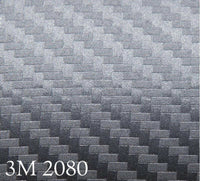 3M 2080 CFS201 Pellicola Car Wrapping Fibra Di Carbonio Antracite Riposizionamen