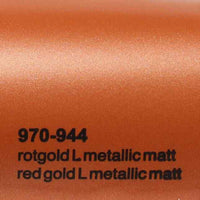 Oracal 970 944 Oro Rosso Metallizzato Opaco Pellicola Wrapping Professionale