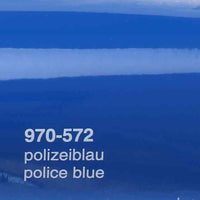 Oracal 970 572 Blu Polizia Pellicola Wrapping Professionale Lucida Auto