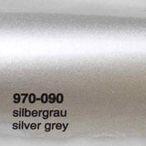 Oracal 970 090 Silver Grigio Metallizzato Pellicola Wrapping Prof Lucida Auto