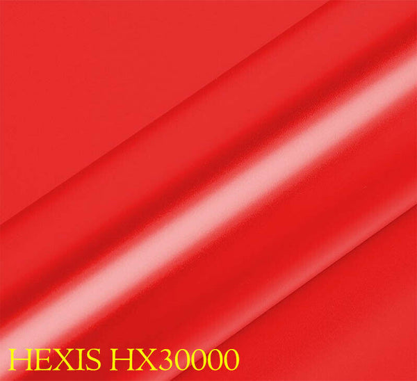 HEXIS HX30SCH02S Pellicola Car Wrapping Rosso Cromo Satinato Cromato