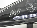 Coppia Fari daylight LED Ford Fiesta anno costr. 08-12 nero