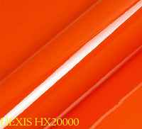 HEXIS HX20165B Pellicola Car Wrapping Rosso Mandarino Lucido